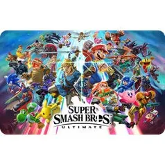 Gift Card Digital Super Smash Bros Ultimate para Nintendo Switch (Com AME R$201)