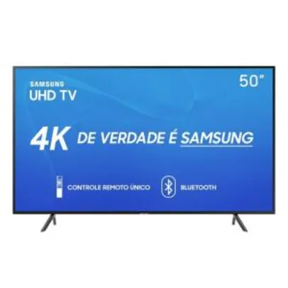 Smart TV LED 50'' UHD 4K Samsung 50RU7100 | R$1.709