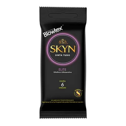 Preservativo Blowtex Skin Elite Com 6 Unidades