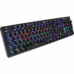 Teclado Gamer Fortrek Mecânico Switch Outemu Blue, RGB, ABNT2 - K5 | R$171