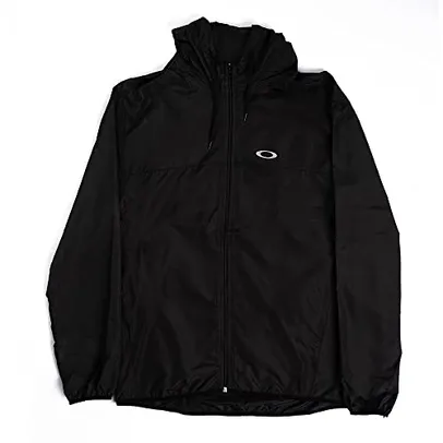 Jaqueta Oakley Oakley Masculina Windbreaker, Preto, M