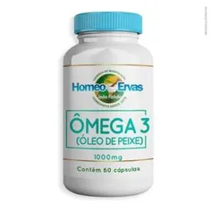 [AME R$11,25] Ômega 3 Óleo de Peixe 1G 60 Cápsulas- AME 50% CASHBACK