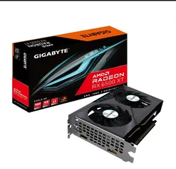 Placa de Vídeo Gigabyte Radeon RX 6500 XT Eagle, 4GB, GDDR6, FSR, Ray Tracing, GV-R65XTEAGLE-4GD