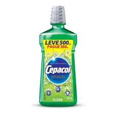 Enxaguante Bucal Cepacol Flúor 500ml | R$ 3,25