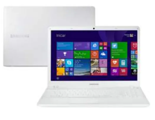 [Submarino] Notebook Samsung ATIV Book 2 Intel Core i5 8GB 1TB Tela LED 15.6'' Windows 8.1 - Branco 