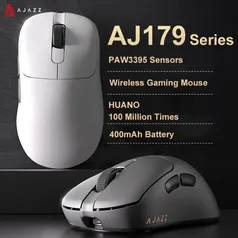 [TAXA INCLUSA] Mouse para jogos sem fio AJAZZ  AJ179 PRO, PAW3395, 26000DPI