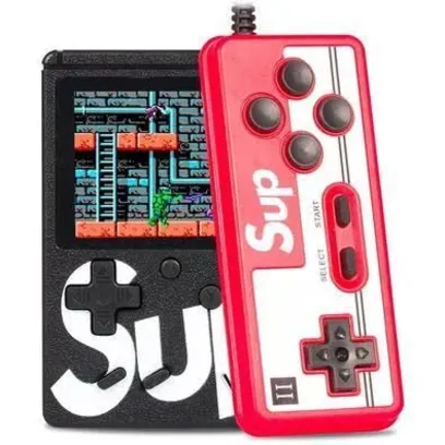 Product photo Sup Game Portátil Com Controle 400 Jogos Super Console