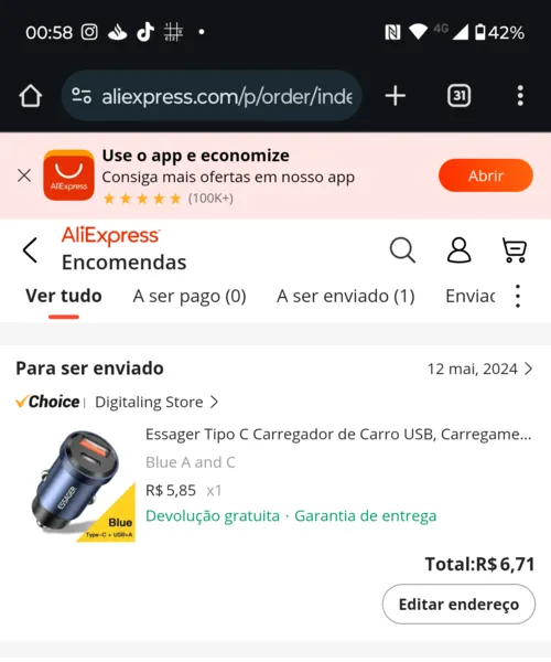 Imagen na descrição da promoção