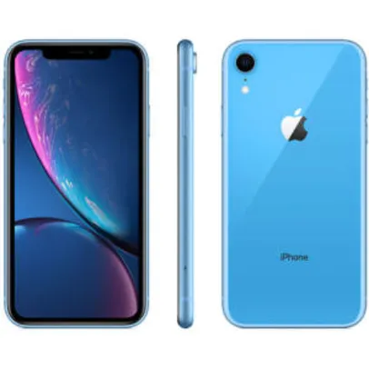 [APP] iPhone XR 64GB Azul Tela 6.1” iOS 12 4G 12MP | R$3.133