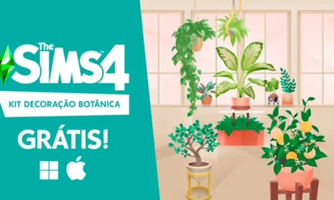 The Sims 4 - Kit Decoração Botânica Kit - Electronic Arts