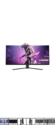 Monitor Gamer SuperFrame Vision Ultra, 34 Pol, Curvo, UltraWide, Quad HD, VA, HDR, FreeSync, 1ms