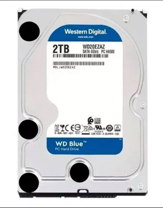 HD WD Blue 2TB 3.5" Sata III 6GB/s, WD20EZAZ