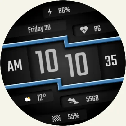 DADAM49 Digital Watch Face – WearOs