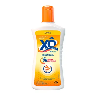 Loção Repelente Xô Inseto Deet 200ml