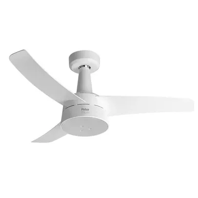 Ventilador de Teto Philco PVT07B Easy Fitting Remoto 3 em 1 Branco 220v e 127v