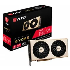 Placa de Vídeo MSI Radeon Navi RX 5700 XT Evoke OC 8GB GDDR6 256Bit