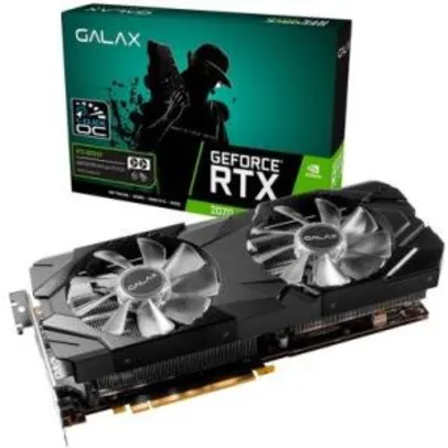 Placa de Vídeo Galax NVIDIA GeForce RTX 2070 EX 8GB - R$2339