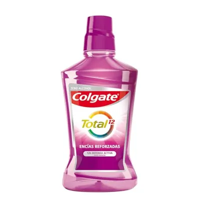 [REC] Colgate Enxaguante Bucal Total 12 Gengiva Reforçada 500Ml Branco