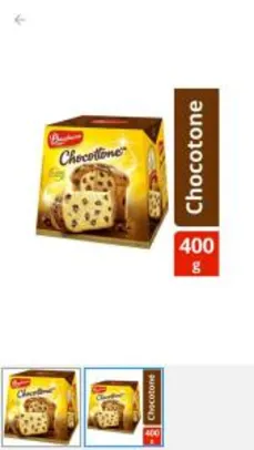 [Ouro + app] Chocotone Bauducco 400g R$9