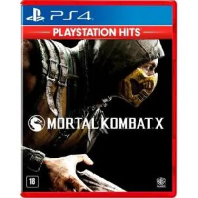 Mortal Kombat X - Ps Hits | R$ 30