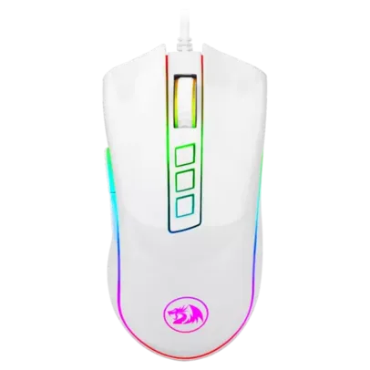 Mouse Gamer Redragon Cobra Chroma M711 RGB, 10000 DPI, 7 Botões Programáveis, White