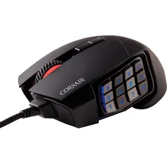 Mouse Gamer Corsair Scimitar PRO, RGB, 16000DPI, 17 Botões, Preto - CH-9304311-NA