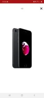 [CUPOM + AME] Iphone 7 Preto Matte 32gb-bra | R$ 1.859