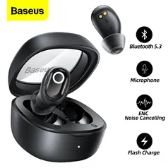 Fones de ouvido sem fio bluetooth Baseus Wm02 Tws 