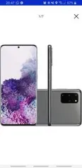 [App] [R$4499 com Ame] Smartphone Samsung Galaxy S20+ - Cosmic Gray - R$5499