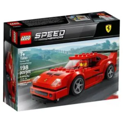 LEGO Speed Champions Ferrari F40 Competizione 75890 - 198 Peças - R$69,90