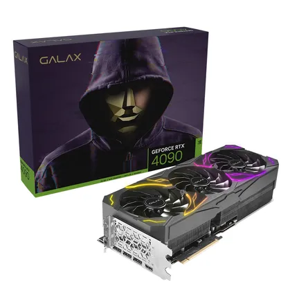 Placa de Vídeo Galax GeForce RTX 4090 SG 1-Click OC 24GB GDDR6X 384bits - 49NXM5MD6DSG