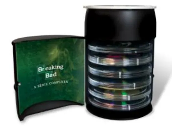 Blu-Ray Box Breaking Bad - A Série Completa - Edição Limitada Colecionador - 17 Discos | R$300