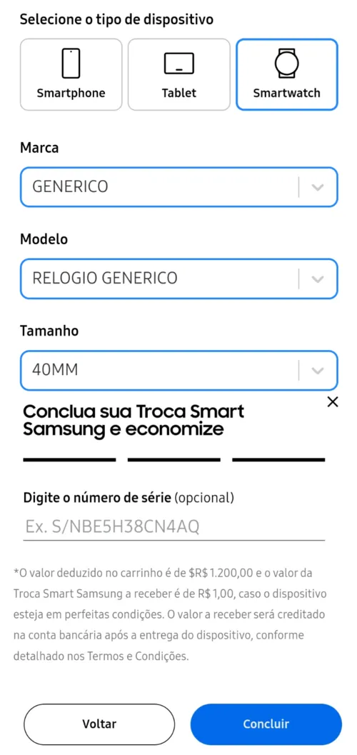 Imagen na descrição da promoção