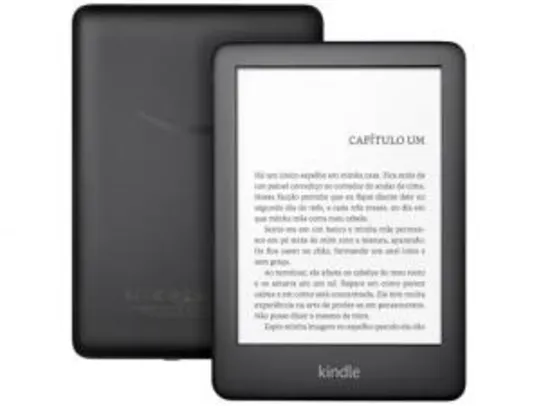 Kindle 10ª Geração Amazon Tela 6” 4GB Wi-Fi - Luz Embutida - R$275