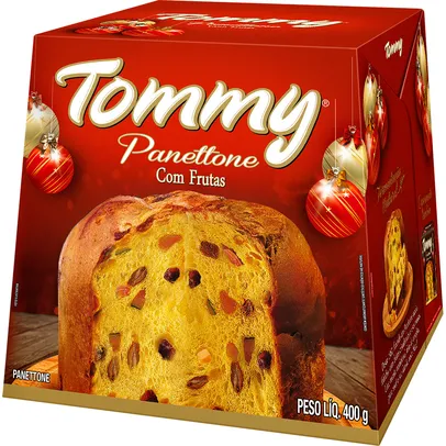 Panettone Frutas 400g - Tommy