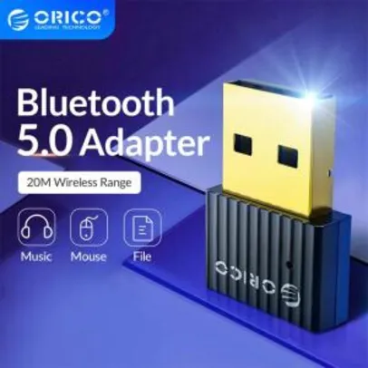 Orico mini sem fio usb bluetooth dongle adaptador 5.0 | R$22