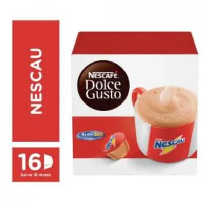 [R$ 17,48] Capsulas Dolce Gusto Nescau 16 capsulas - Nescafé dolce gusto