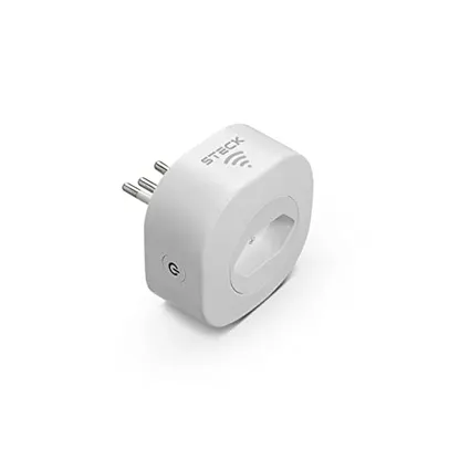 Steck, Tomada Inteligente, Steck Ambiente Conectado Wi-Fi, 10A, Bivolt, Branco