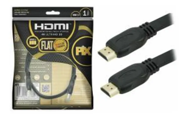 Cabo HDMI 2.0 4K com HDR 1Metro