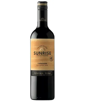 [Cliente ouro] 3 unidades | Vinho Tinto Seco Concha y Toro Sunrise - Carmenere Chile 750ml