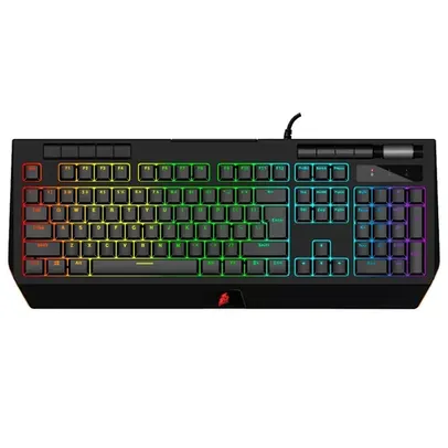 Teclado Gamer 1StPlayer, RGB, Rollover, Preto - K9