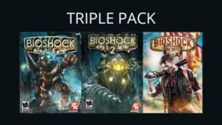 [Nuuvem] BioShock Triple Pack - por R$20