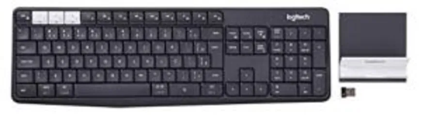 Teclado Logitech Wireless K375S - R$155