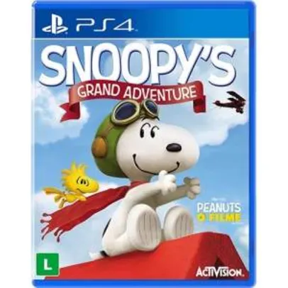 [ShopTime] Game - Snoopy's: Grand Adventure - PS4 por R$ 186