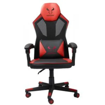 Cadeira Gamer Riotoro, Spitfire M1, Mesh, Reclinável, Black/Red | R$749