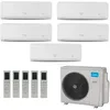 Imagem do produto Ar Condicionado Multisplit Hw Inverter 42.000 Btu (5x Evap 9.000) Quente Frio 220V