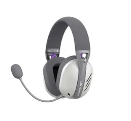 Headset Gamer Sem Fio Havit Fuxi H3, 7.1 surround, Driver 40mm, Bluetooth e USB, Cinza - Fuxi-H3 Gray