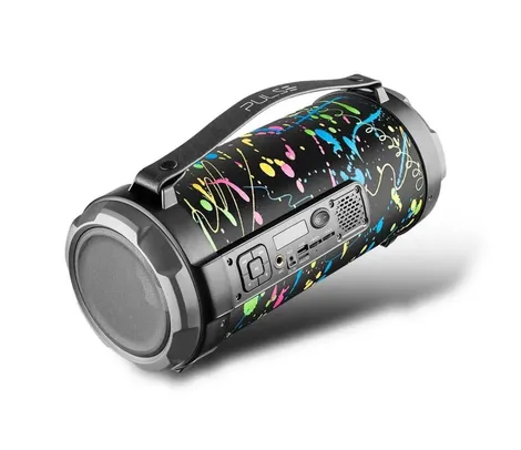 [VIP] [APP] Caixa de Som Portátil Pulse Bazooka Paint Blast II - 120W