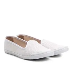 Sapatilha Moleca Tressê Feminina - Branco | R$ 19