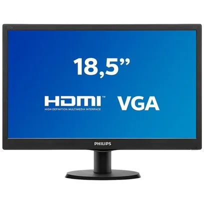 Monitor Widescreen LED 18.5" Philips HD 193V5LHSB2